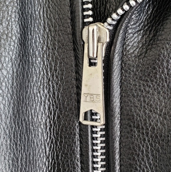 Vintage Leather Jacket Hard Rock New York 1990s Medium Unique Rare Item - Picture 5 of 8